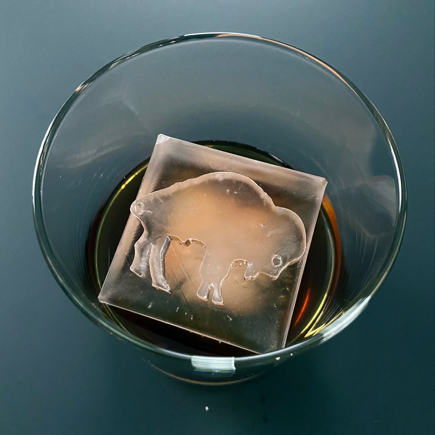 Buffalo Ice Mold – Large Silicone Whiskey & Cocktail Ice Cube Tray | Made in USA