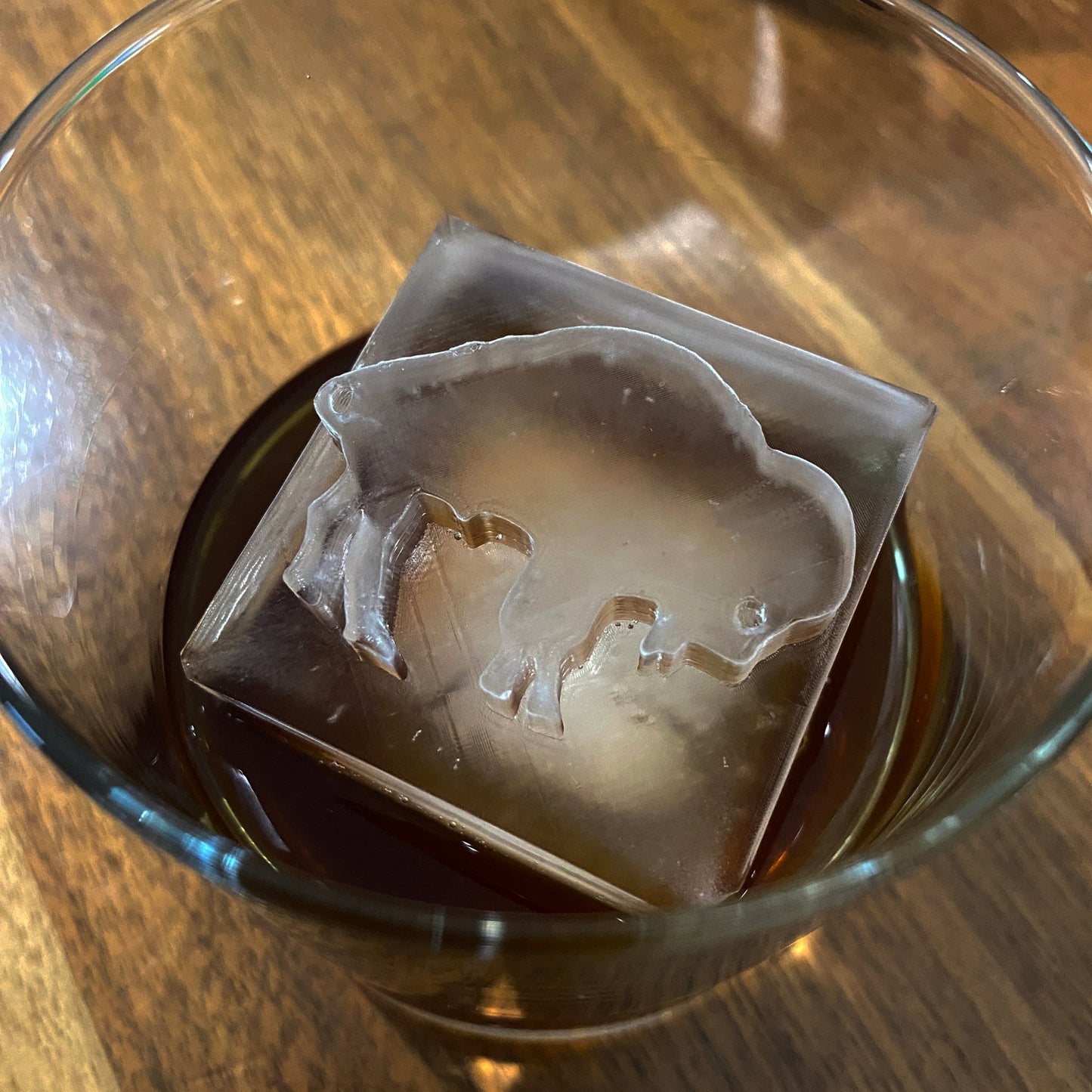 Buffalo Ice Mold – Large Silicone Whiskey & Cocktail Ice Cube Tray | Made in USA