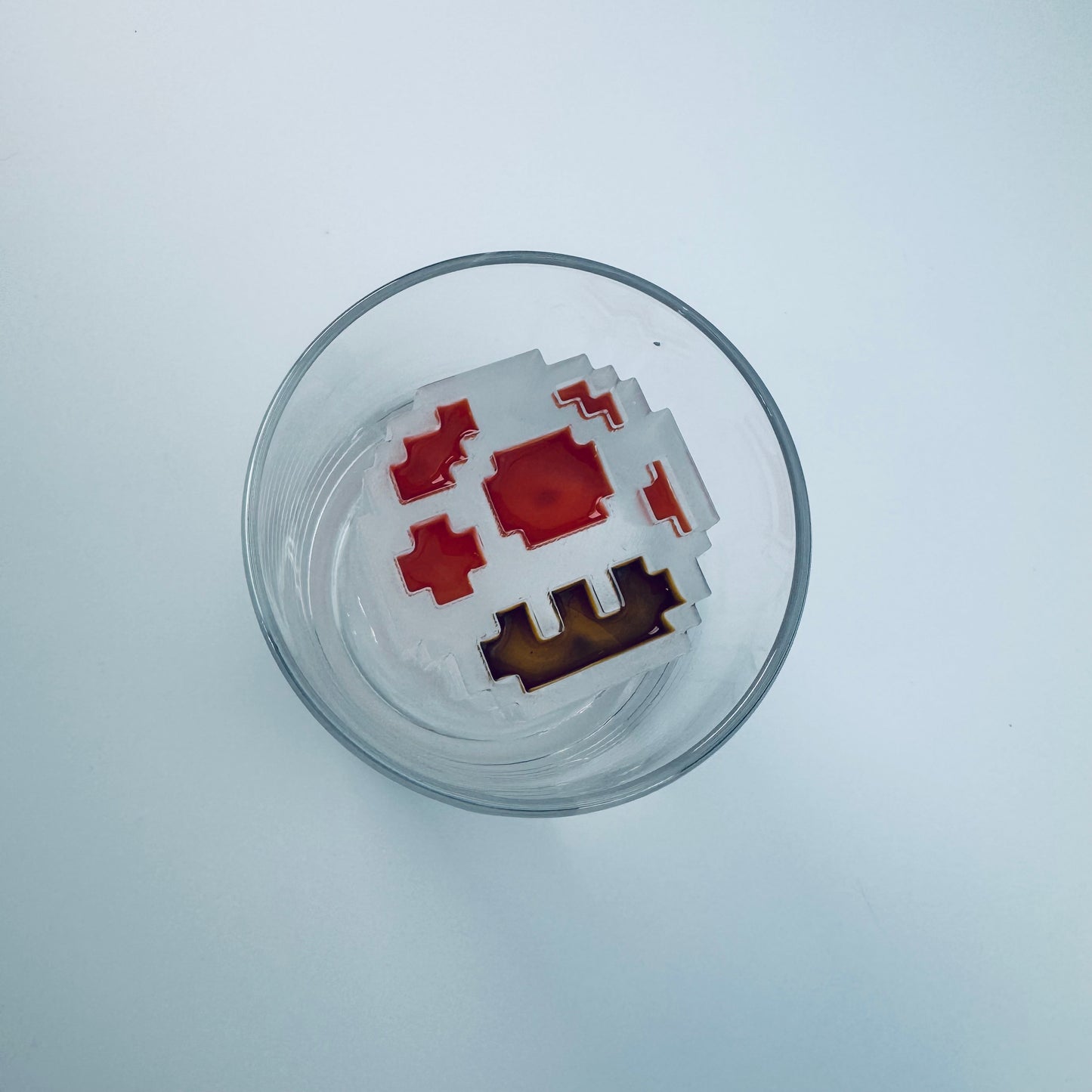 Molde para hielo con forma de hongo 1 Up - Serie Retro 8 Bit