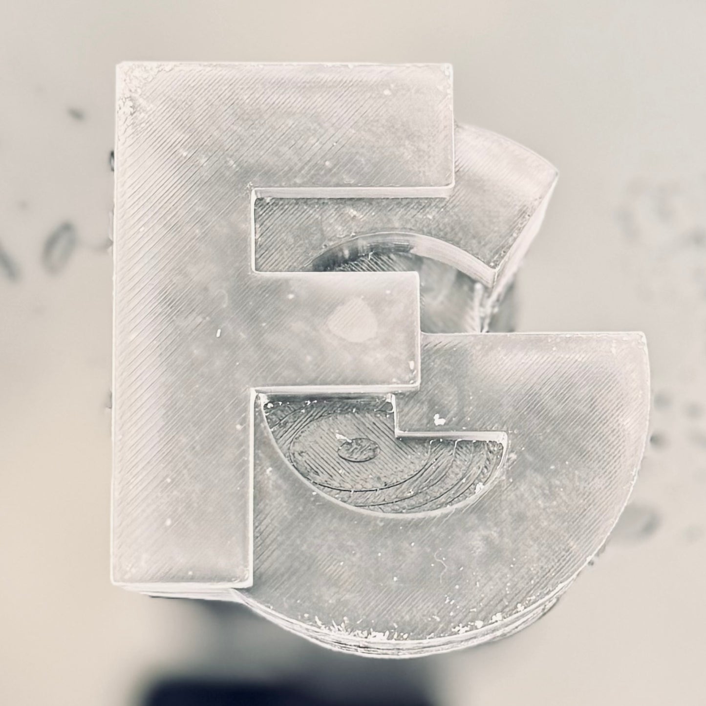 Custom Letter Ice Cube Tray - Linked Style - Monogram Molds for Events and Special Occasions