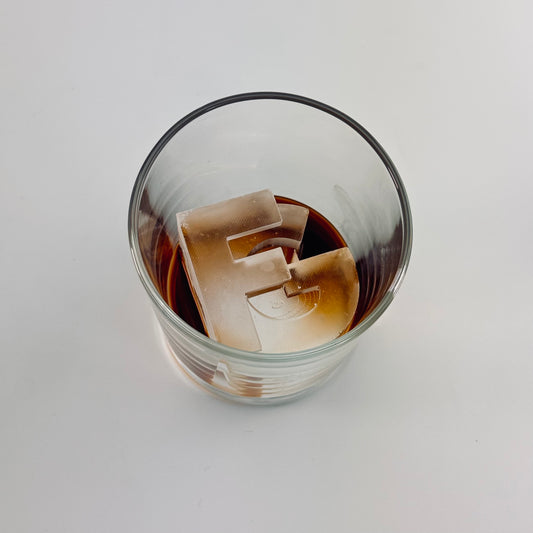 Custom Letter Ice Cube Tray - Linked Style - Monogram Molds for Events and Special Occasions