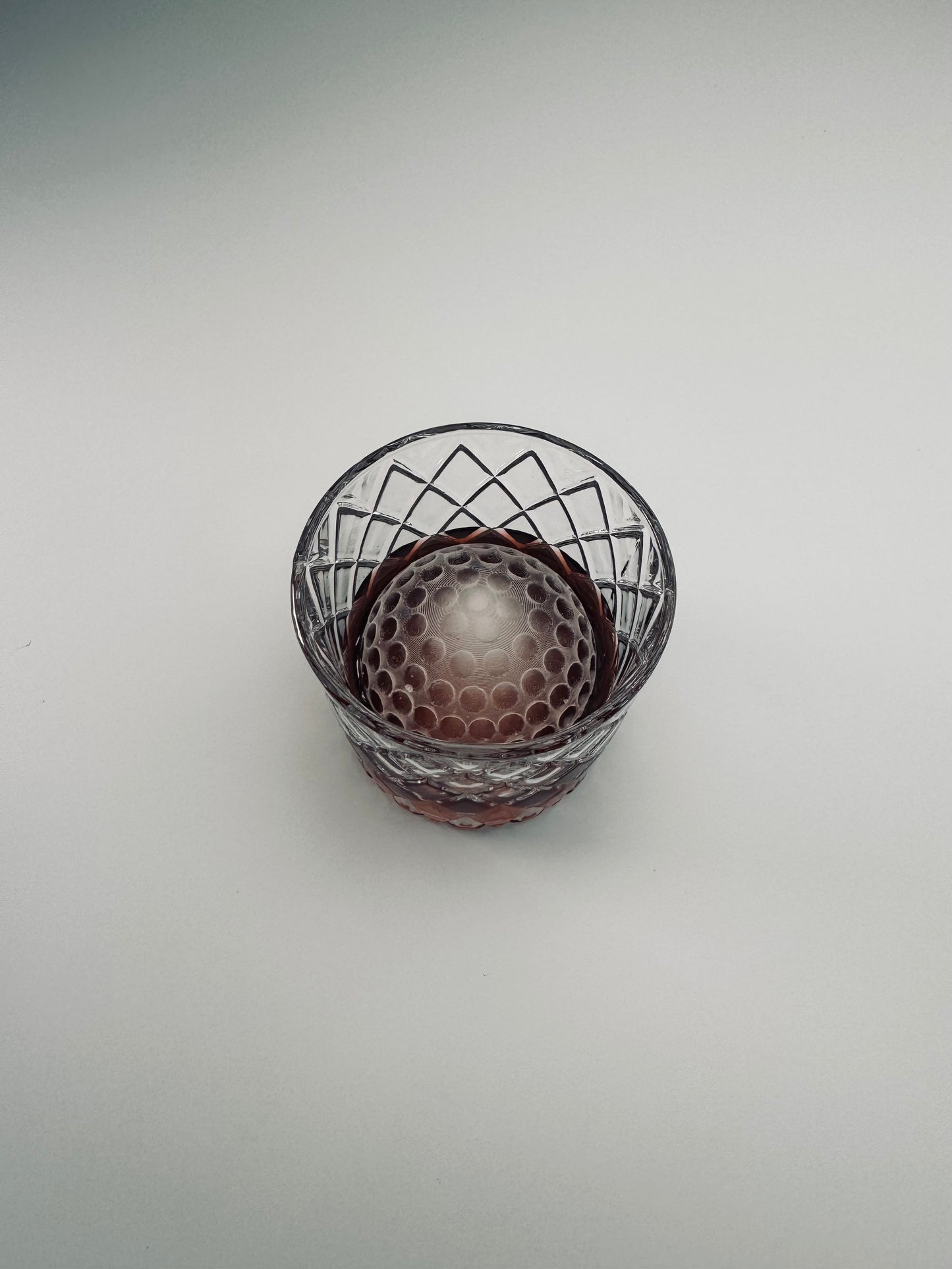 Golf Ball Ice Sphere