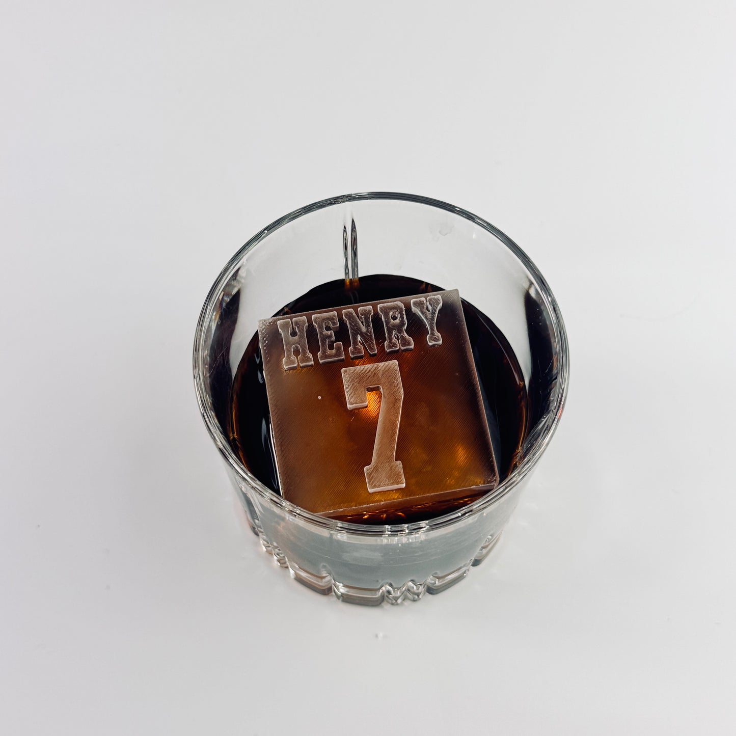Collegiate Ice Tray – Number or Letter Whiskey Cubes