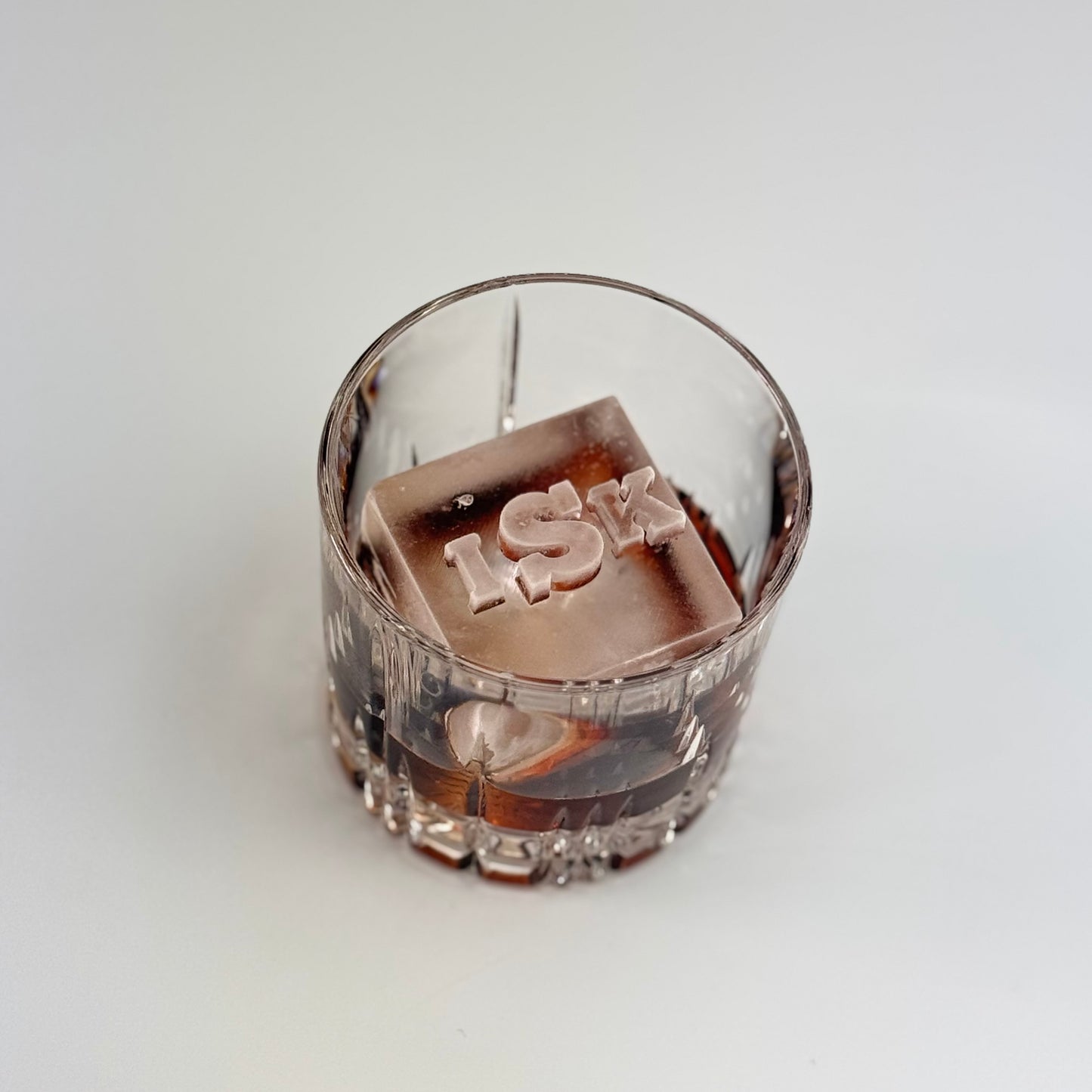 Molde para hielo con monograma