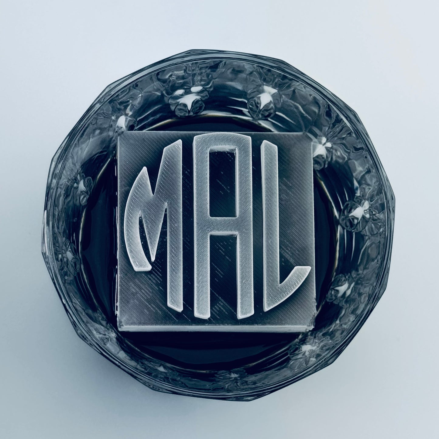 Monogram Ice Trays and Molds