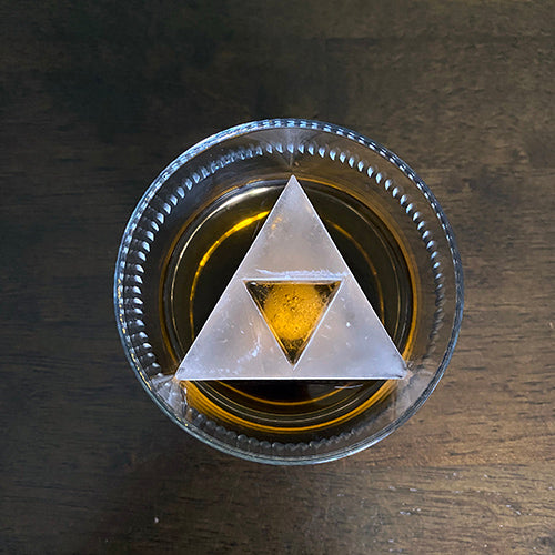 Triforce Ice Tray – Sierpiński Triangle Ice Mold for Legendary Cocktails