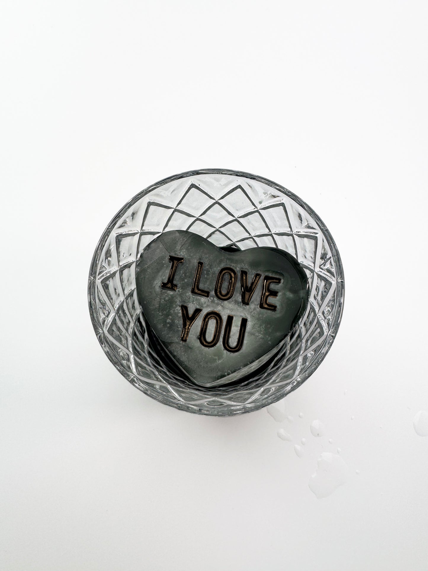 Design your own Valentine Heart Candy Ice Mold