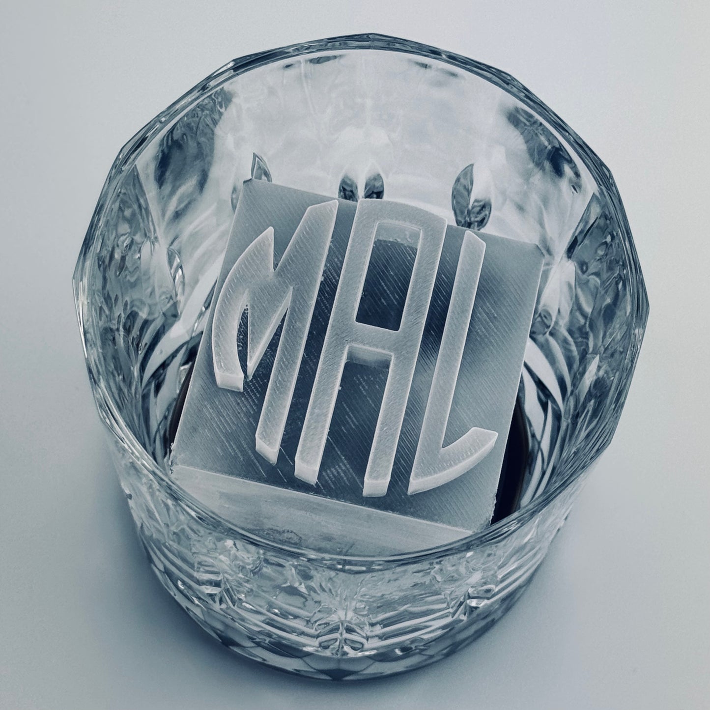 Monogram Ice Trays and Molds
