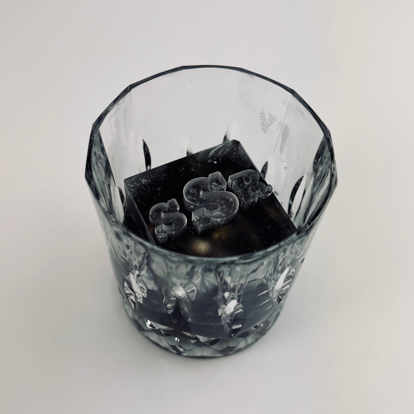 Molde para hielo con monograma