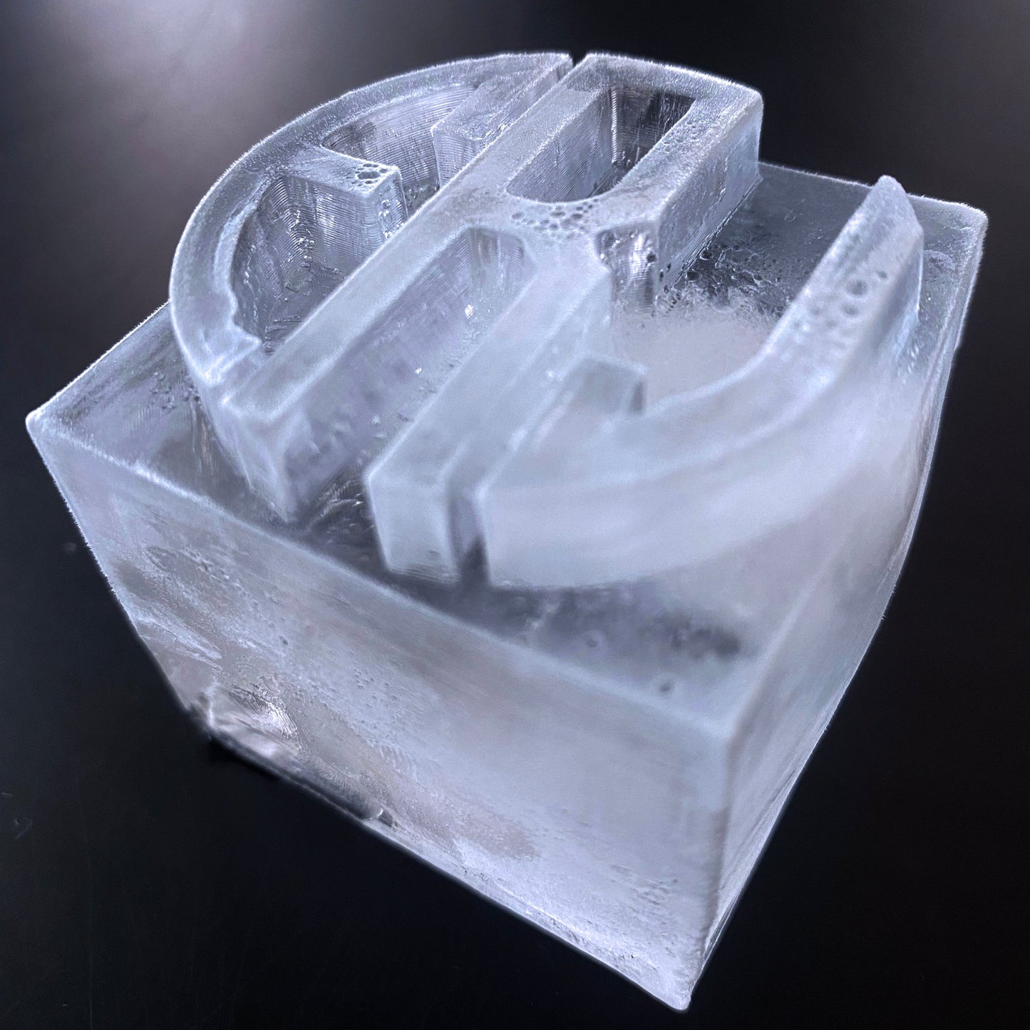 Monogram Ice Trays and Molds
