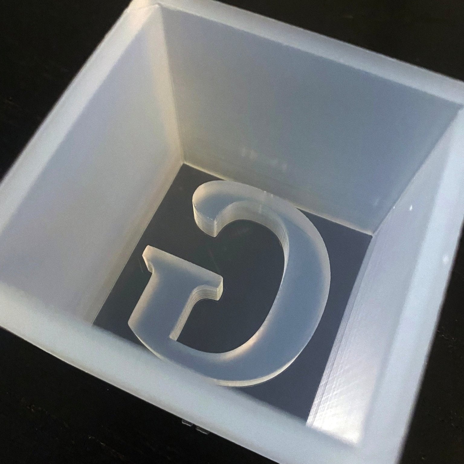 2.1 inch Inverted Ice Cube Mold - Honest Ice