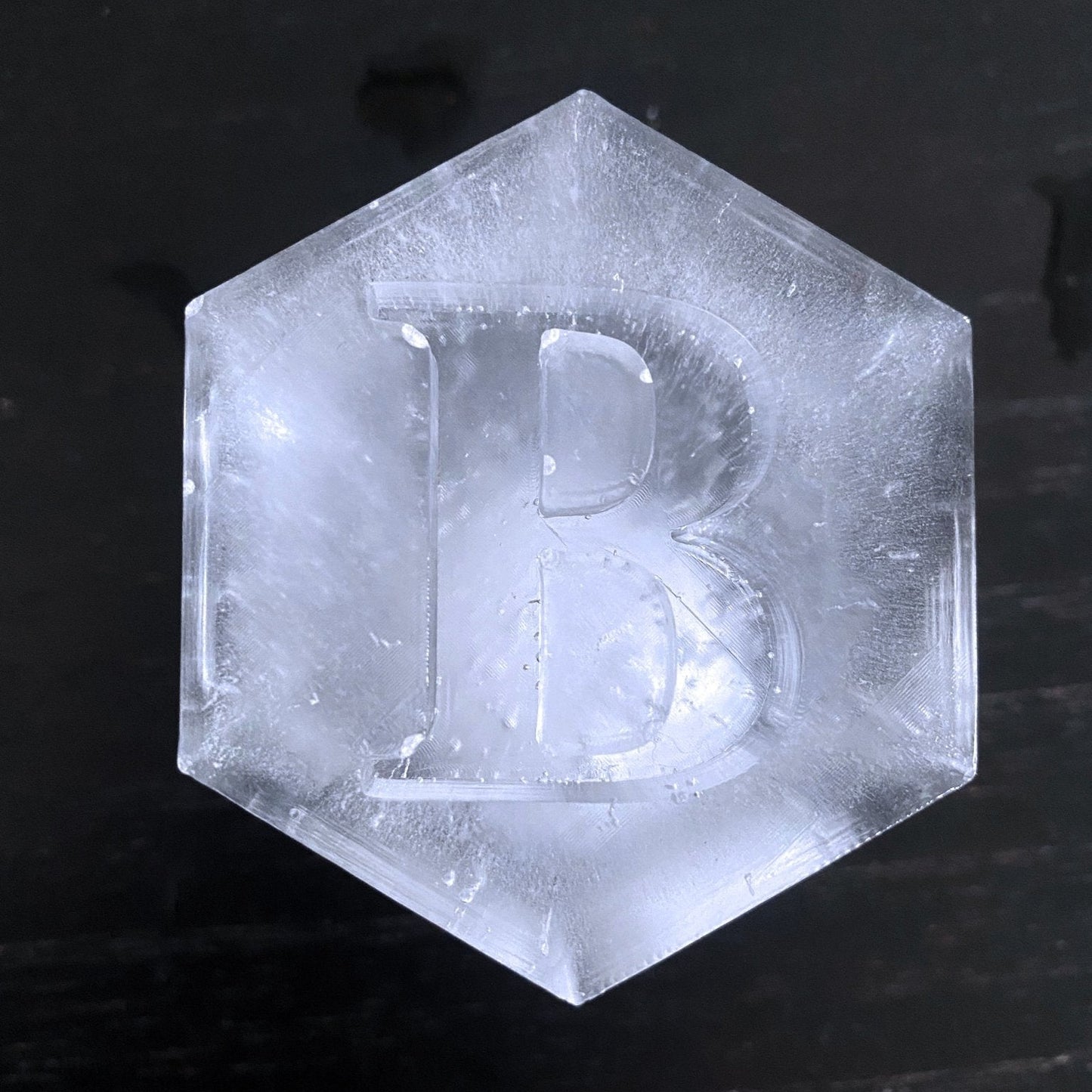 2.4 Hexagon Ice Mold Inverted Style - Honest Ice