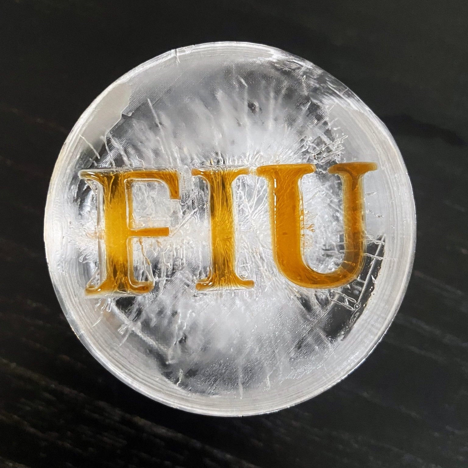 2.4 inch Inverted Ice Cylinder Mold - Honest Ice