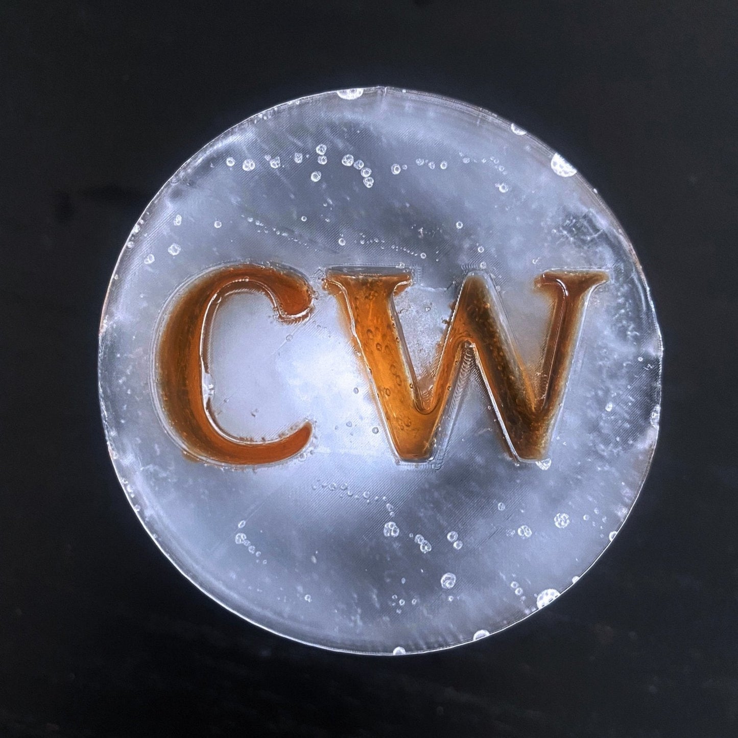 2.4 inch Inverted Ice Cylinder Mold - Honest Ice