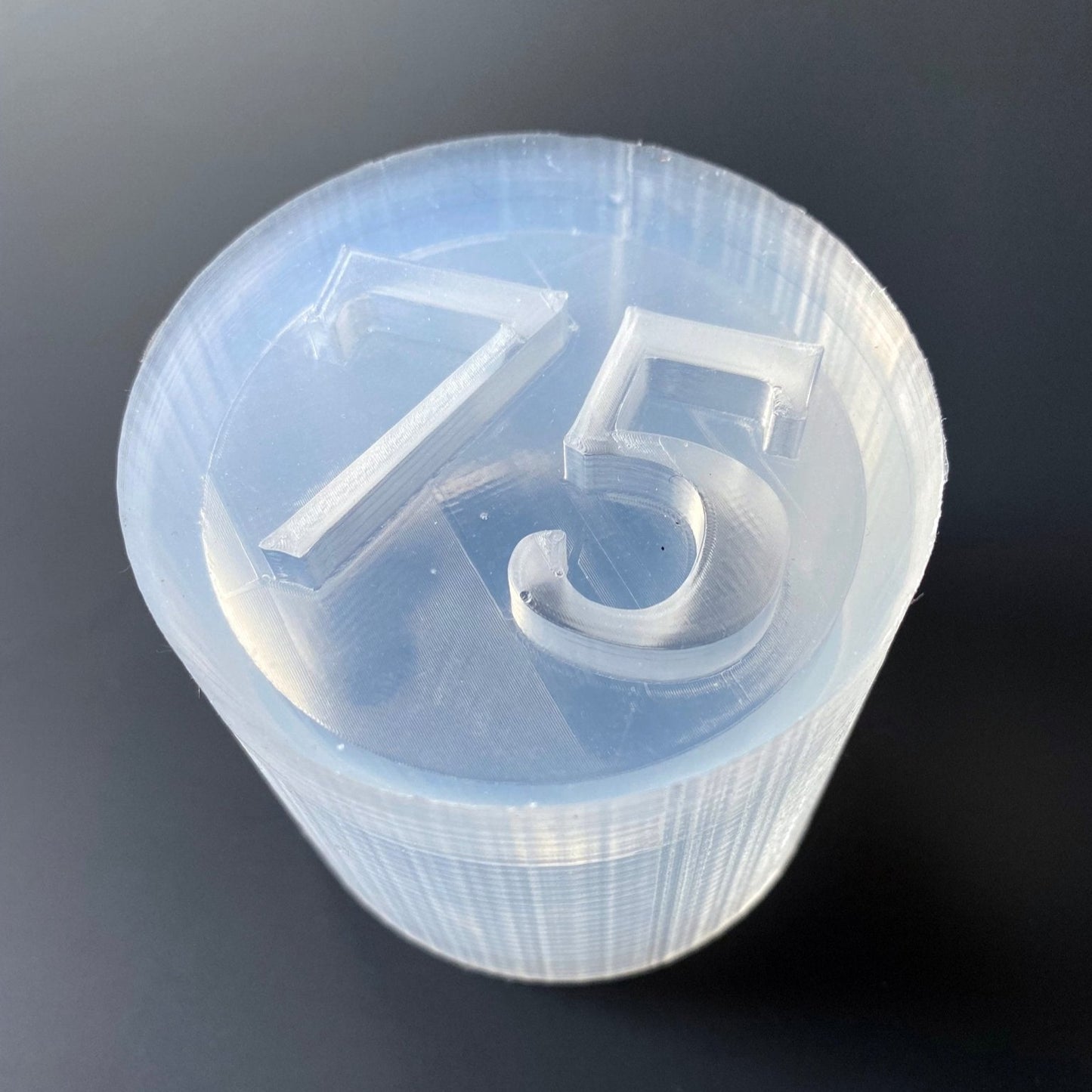 2.4 inch Personalized Ice Cylinder - Honest Ice