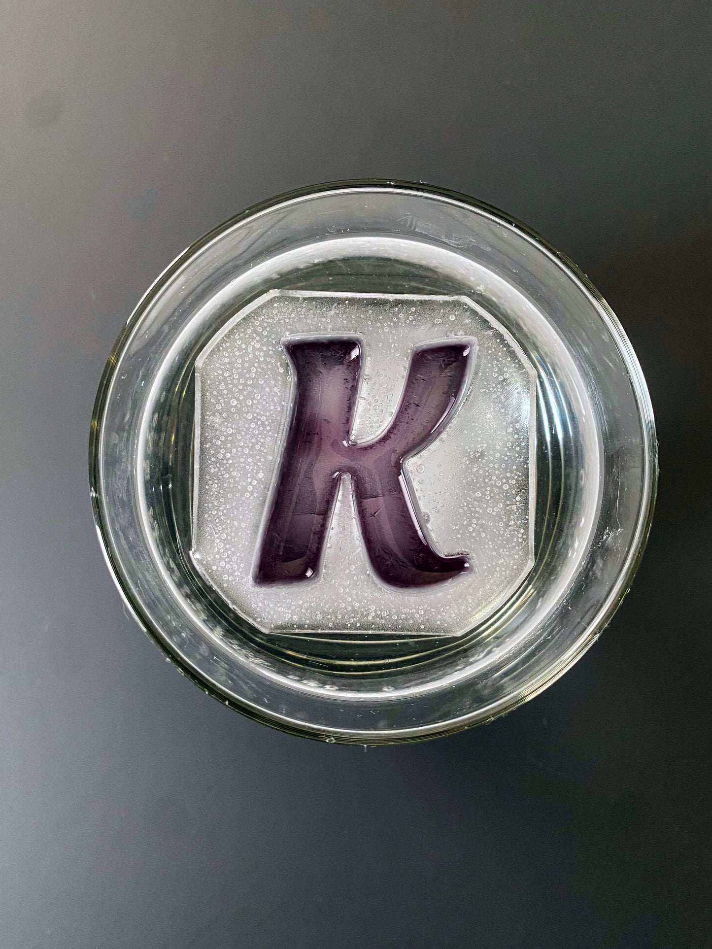 Personalized Ice 2.5 inch in Amalfi Font
