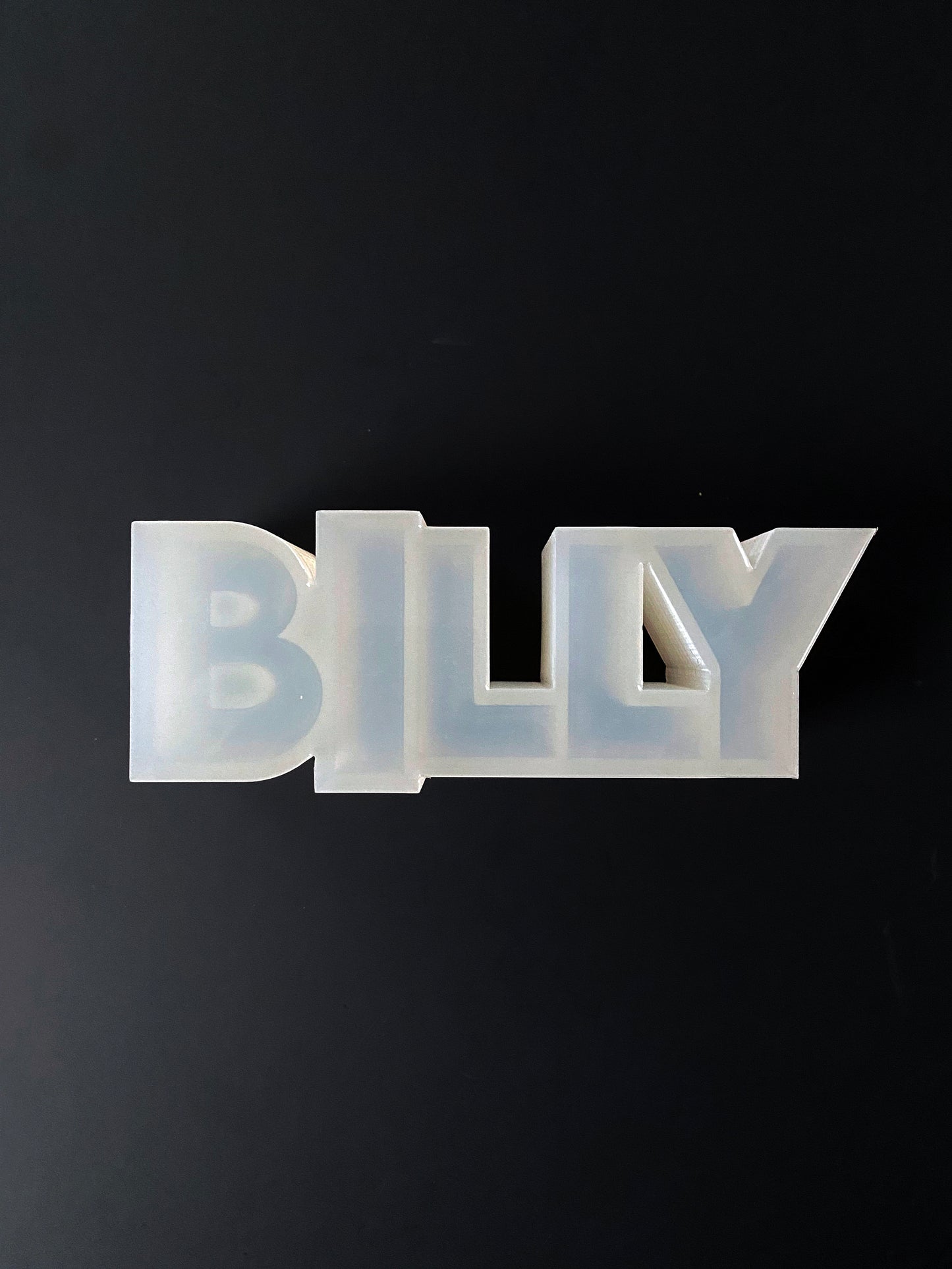 Bandejas de hielo con forma de letras (mezcla y combina)
