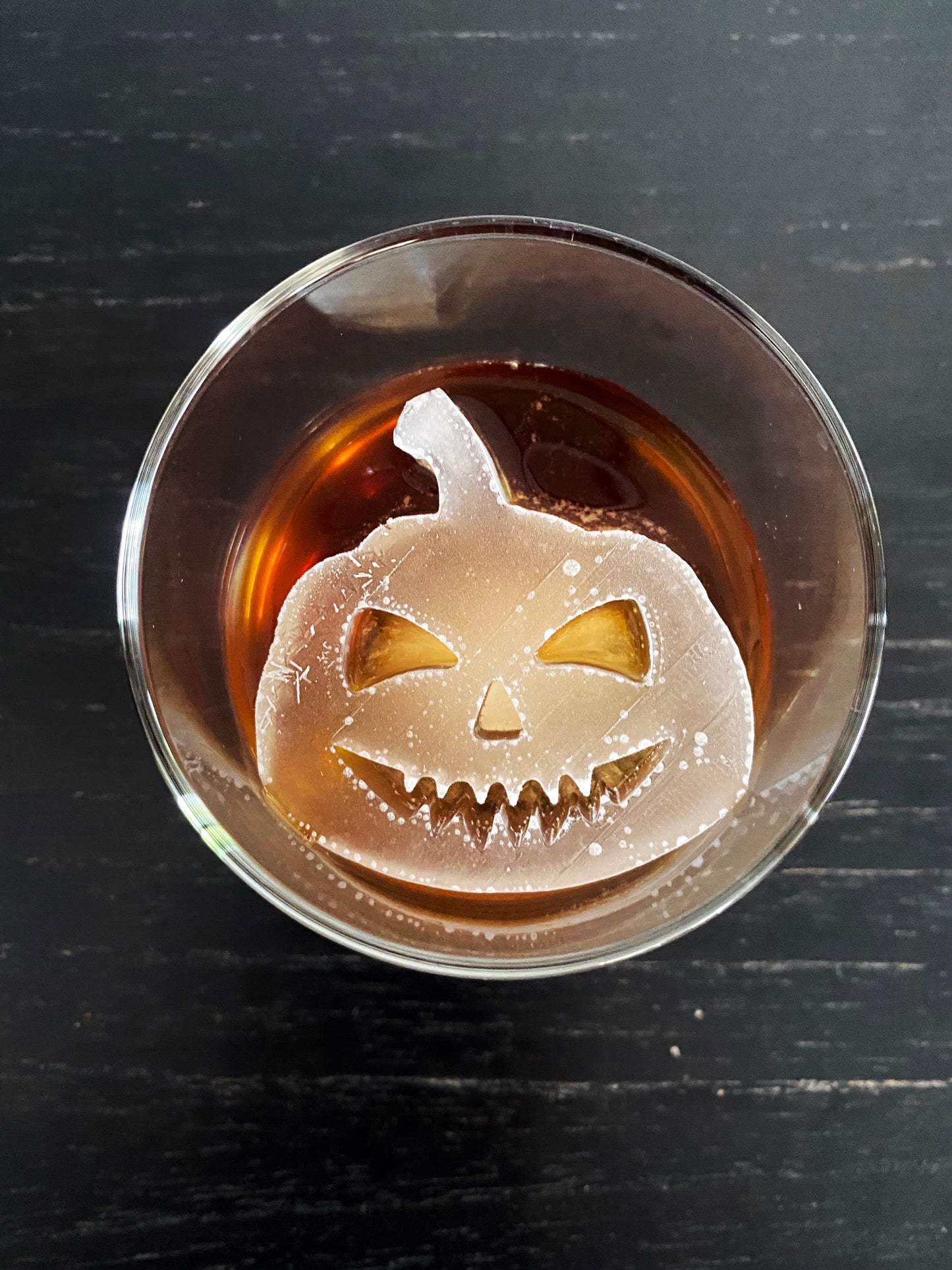 Jack o Lantern Pumpkin Ice Mold