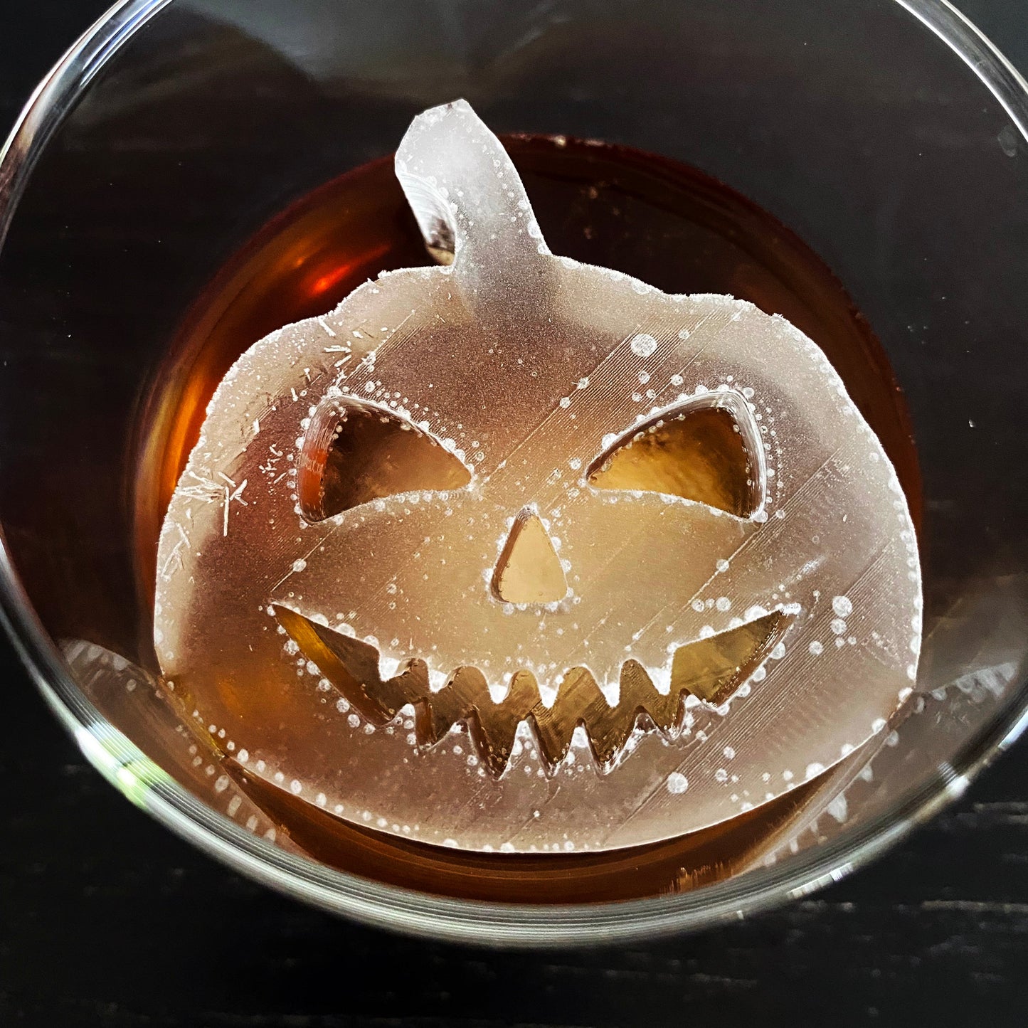 Jack o Lantern Pumpkin Ice Mold