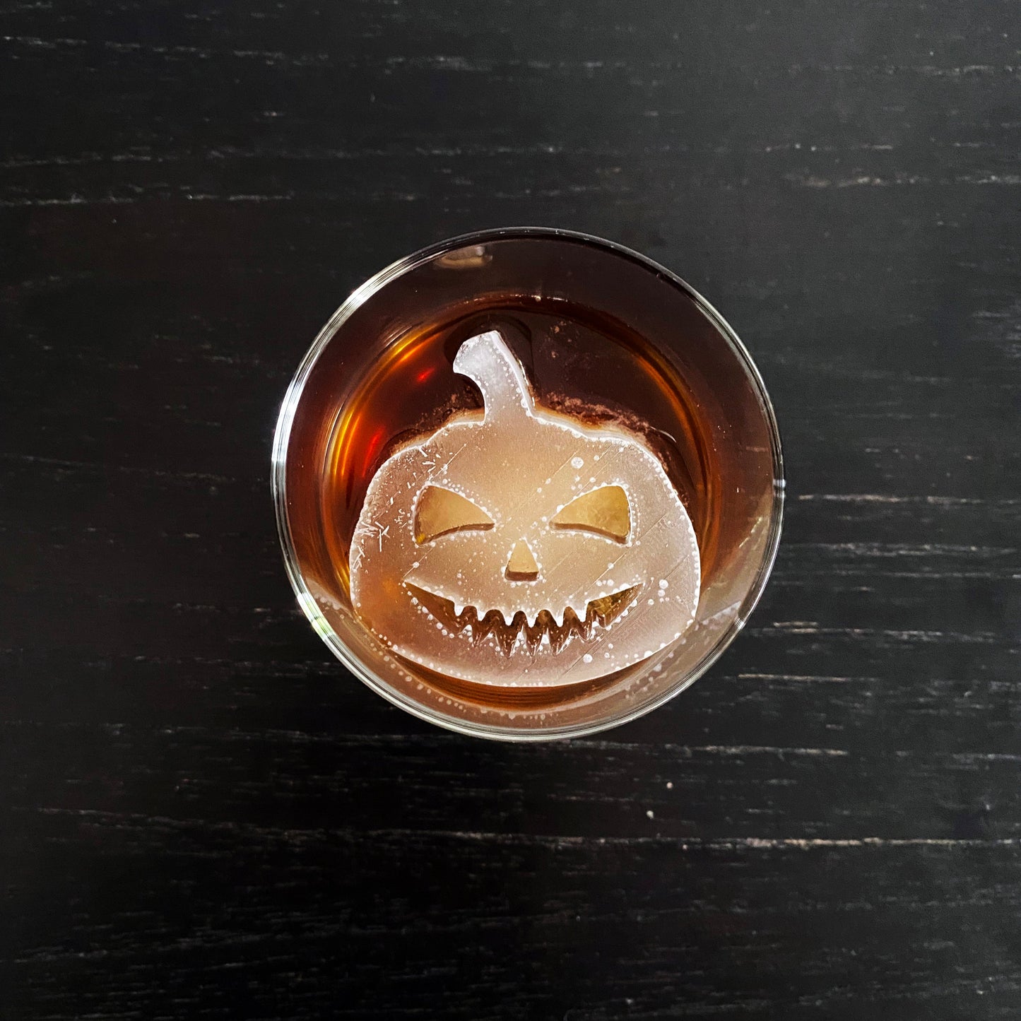 Jack o Lantern Pumpkin Ice Mold