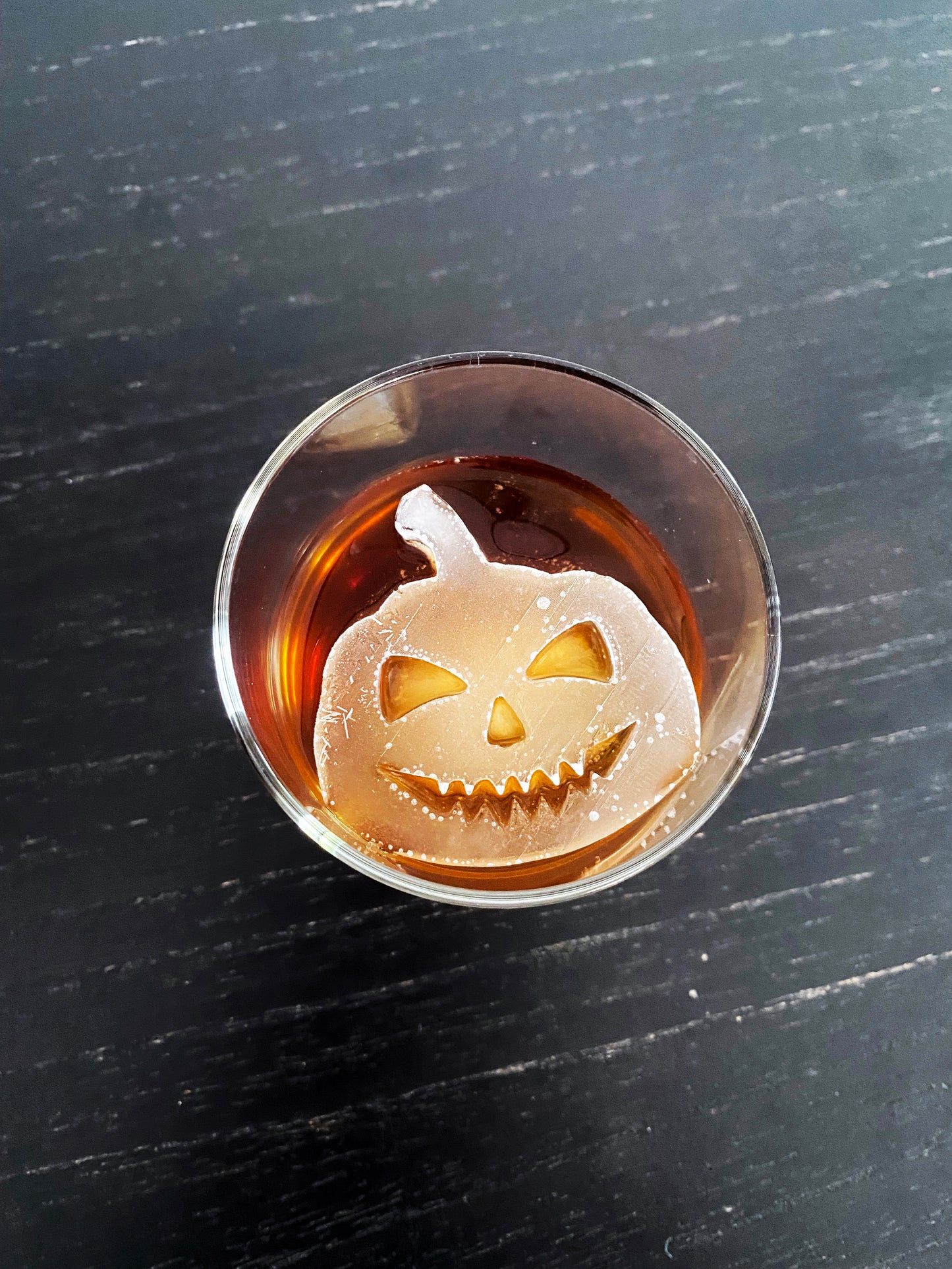 Jack o Lantern Pumpkin Ice Mold