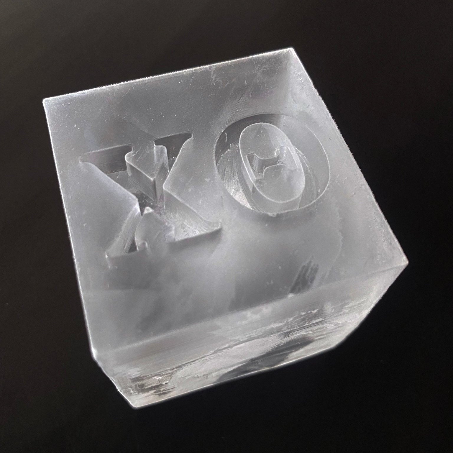 Custom Greek Letter Ice Mold - Honest Ice