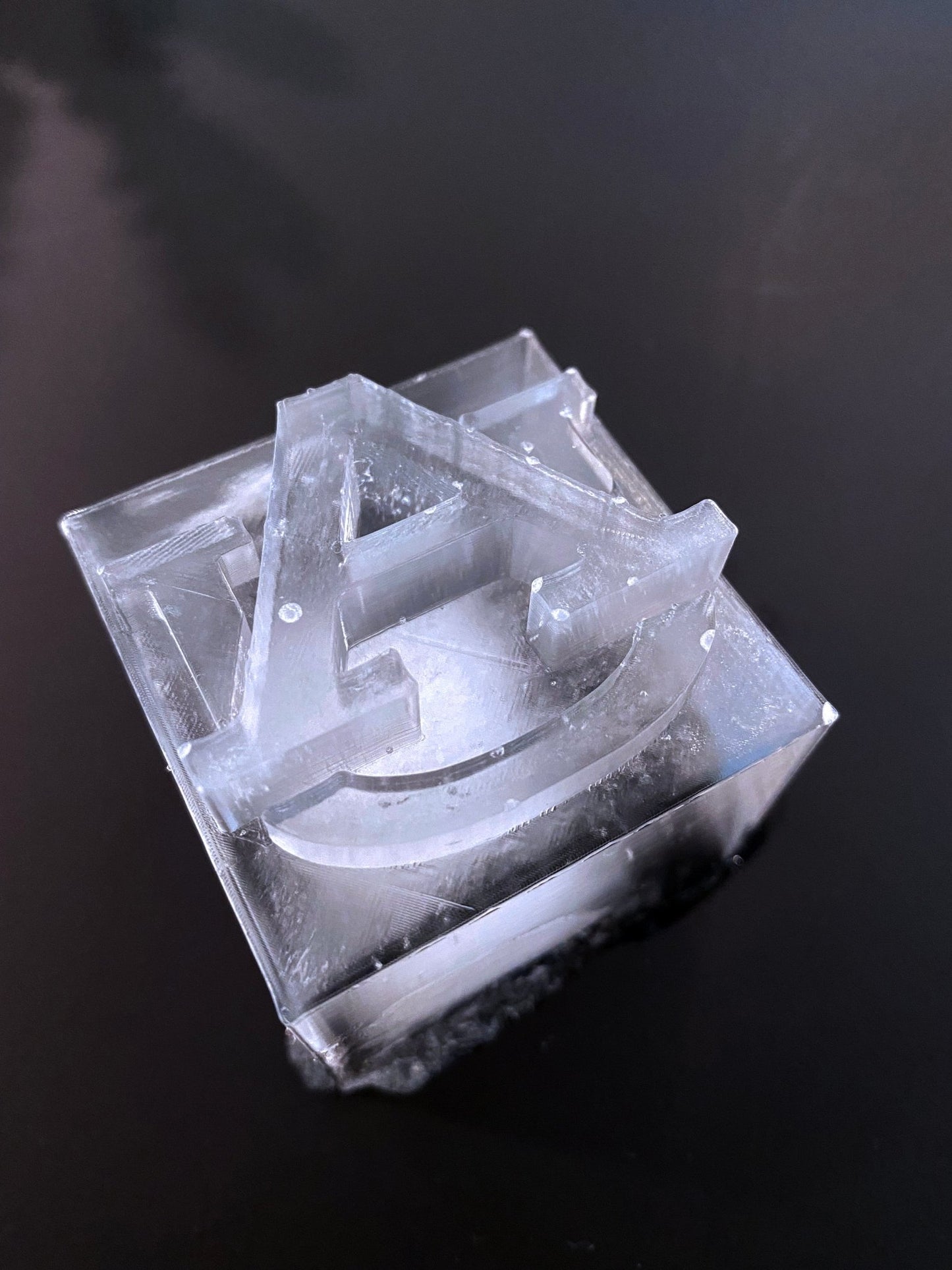 Custom Sports Team Ice Mold - Honest Ice