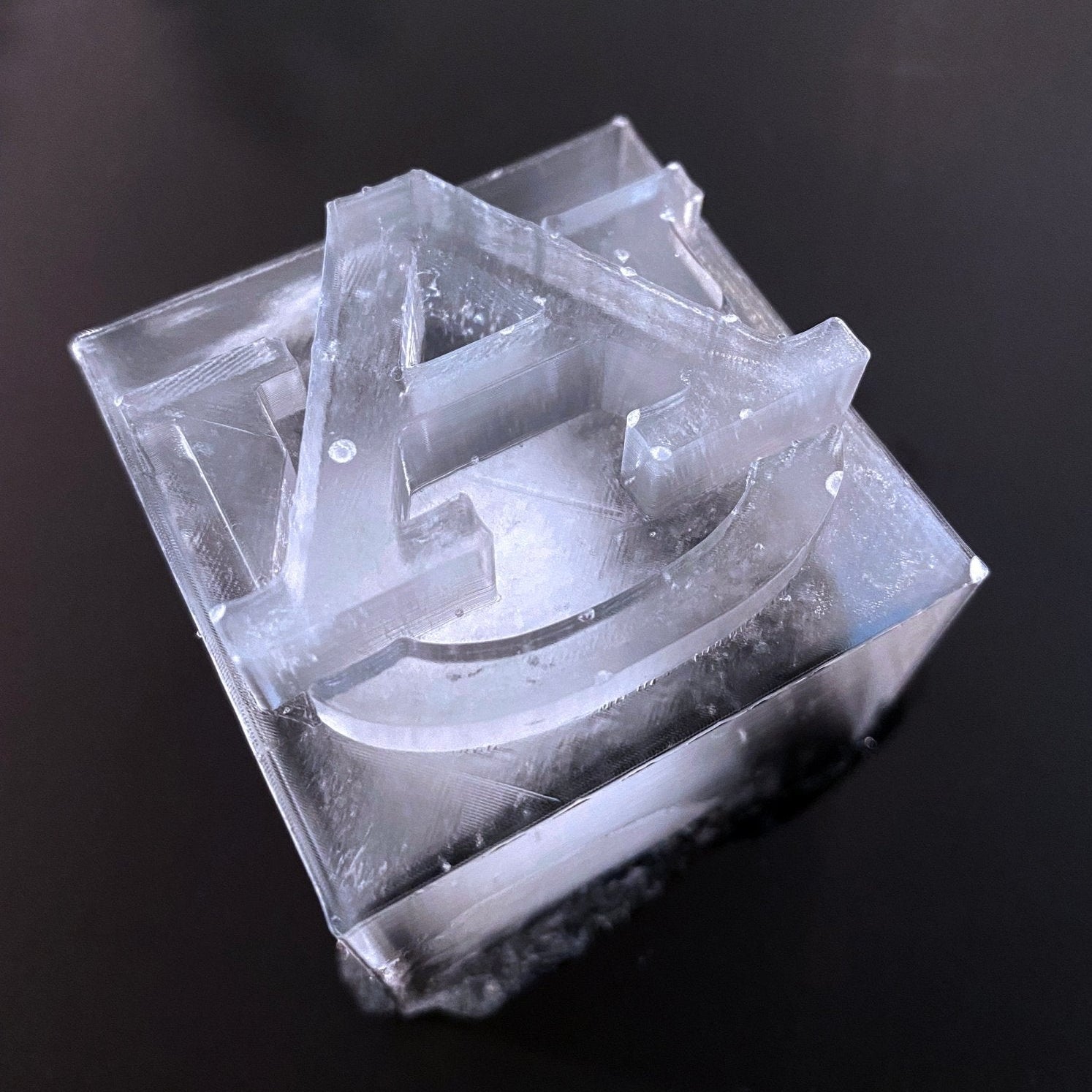 Custom Sports Team Ice Mold - Honest Ice
