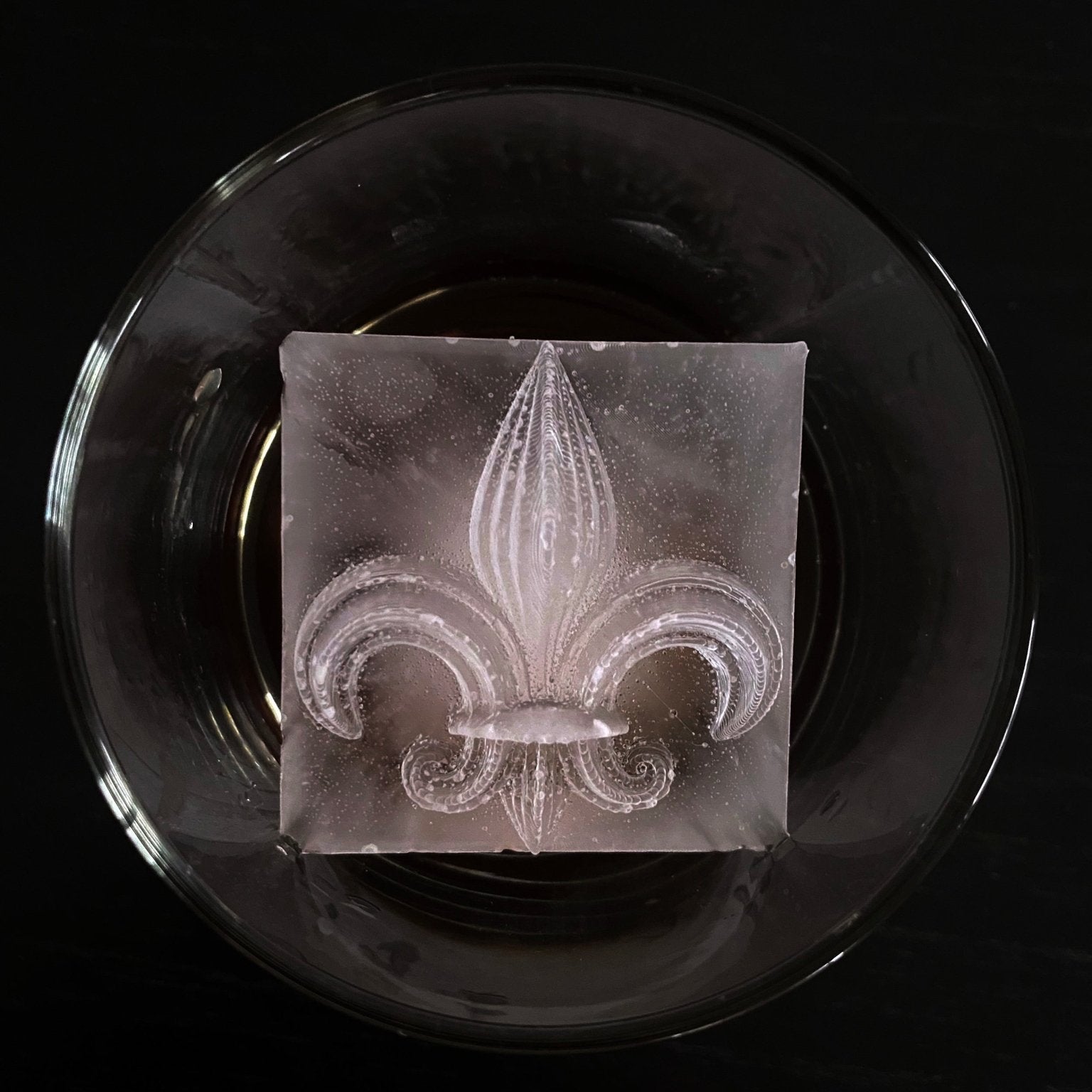 Fleur de Lis Ice Mold - Honest Ice