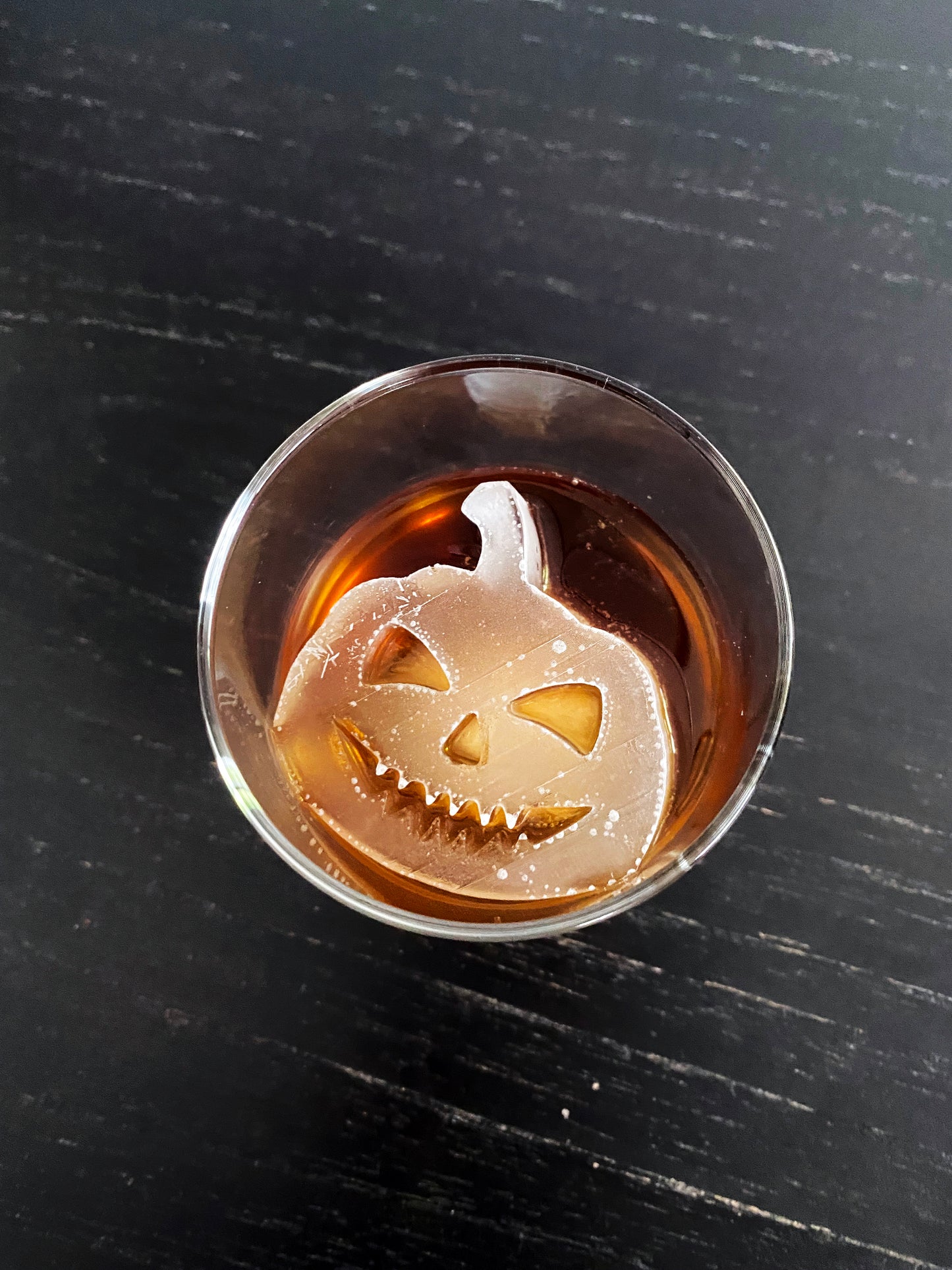 Jack o Lantern Pumpkin Ice Mold
