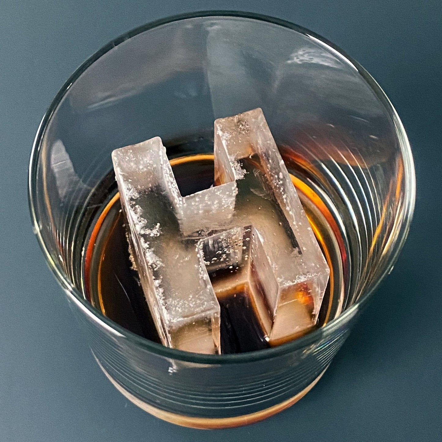 Letter Shaped Ice Molds (Block Font) - Honest Ice