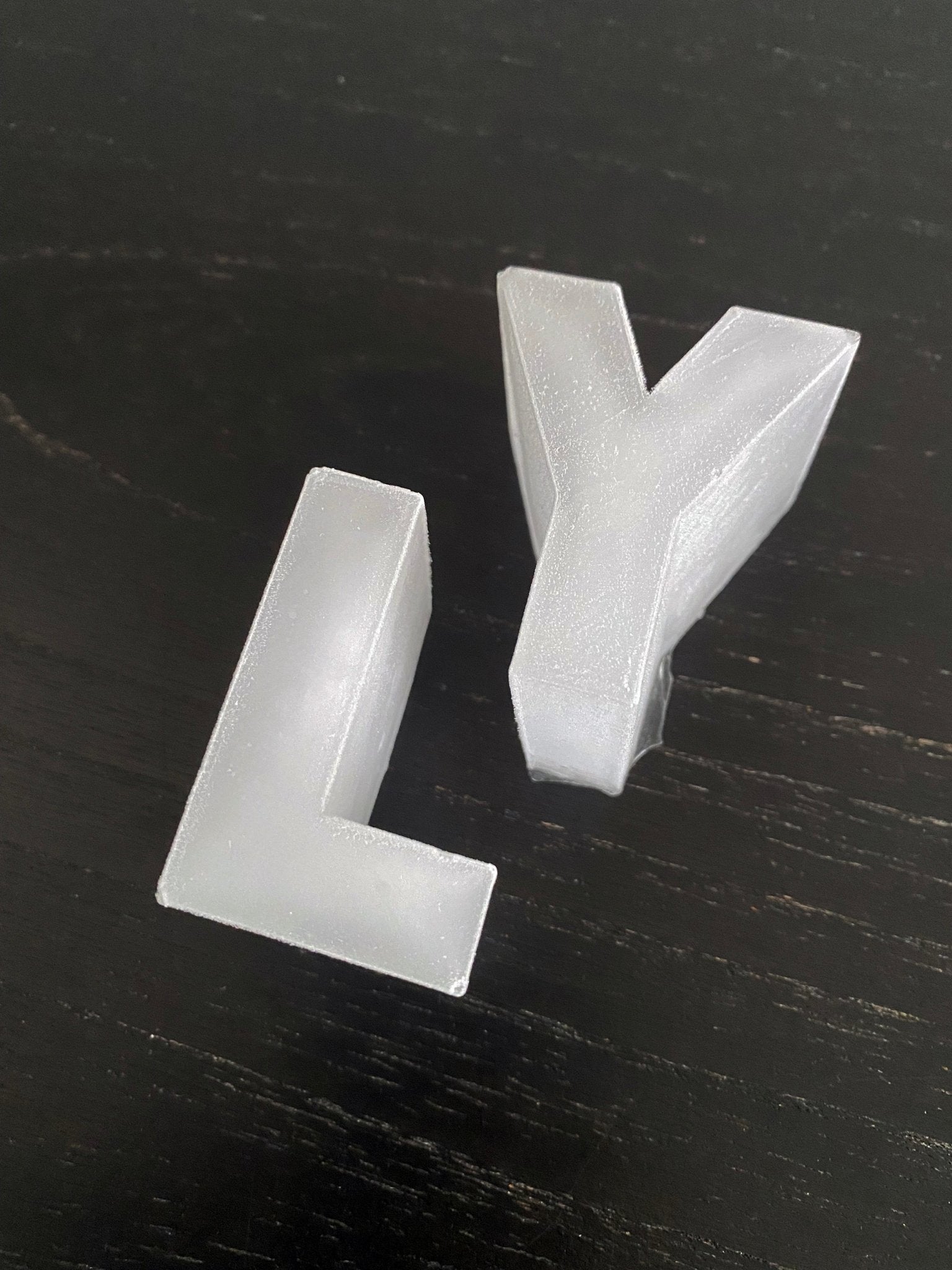 Letter Shaped Ice Trays (Mix and Match) - Honest Ice