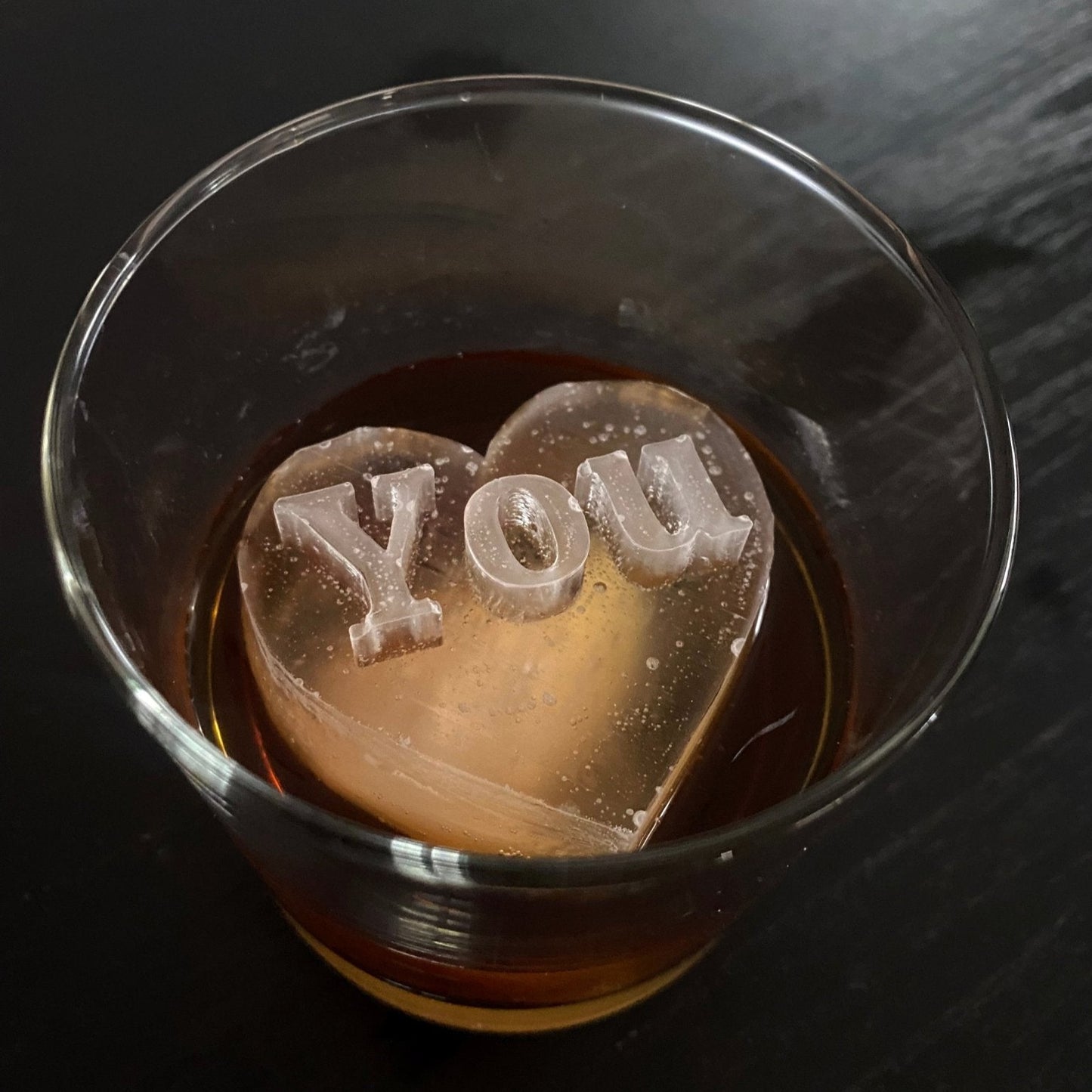 Valentine's Day Heart Ice - Customizable - Honest Ice