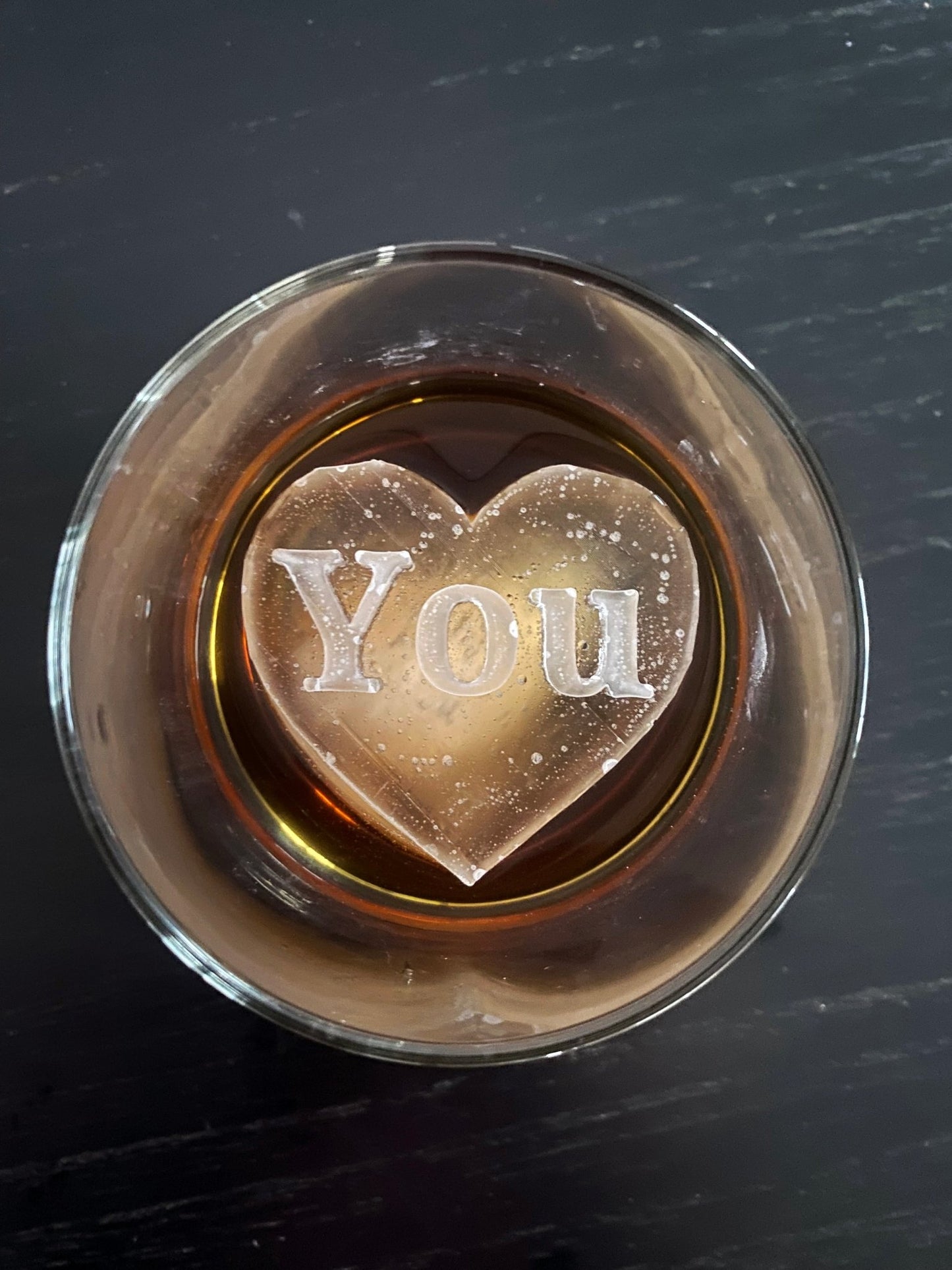 Valentine's Day Heart Ice - Customizable - Honest Ice