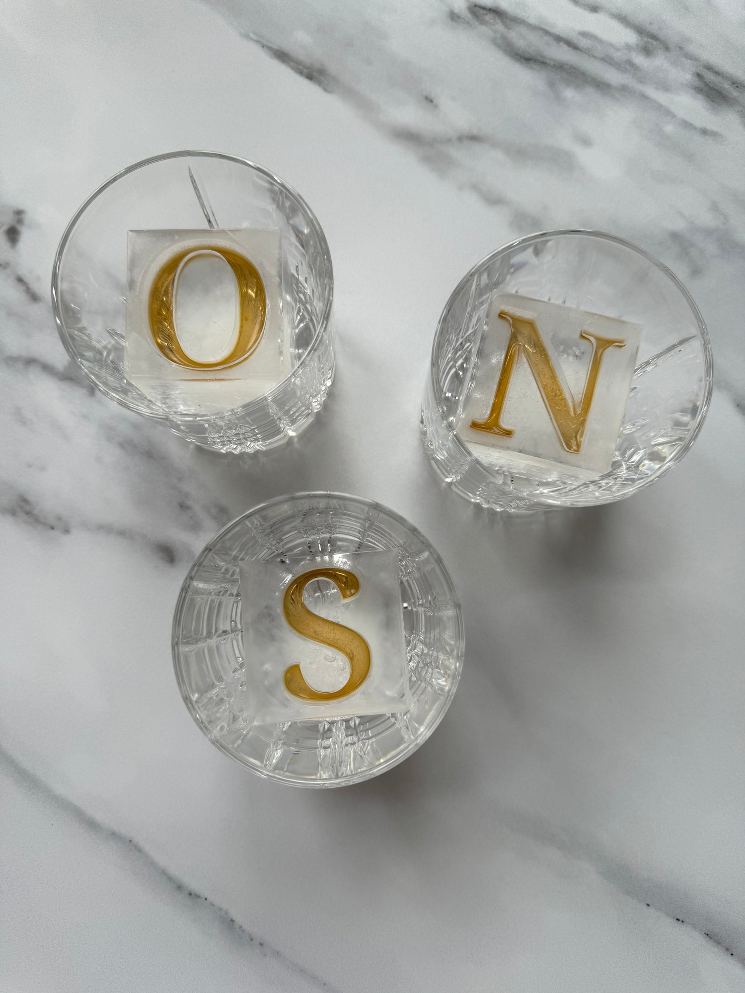 Inverted Style Ice Cubes