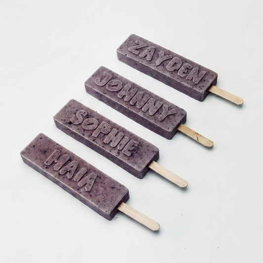 Custom Popsicle Tray - Personalized Silicone Mold (Regular)