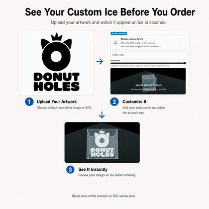 Custom Ice Tray – Text, Custom Font or Logo | Instant 3D Preview