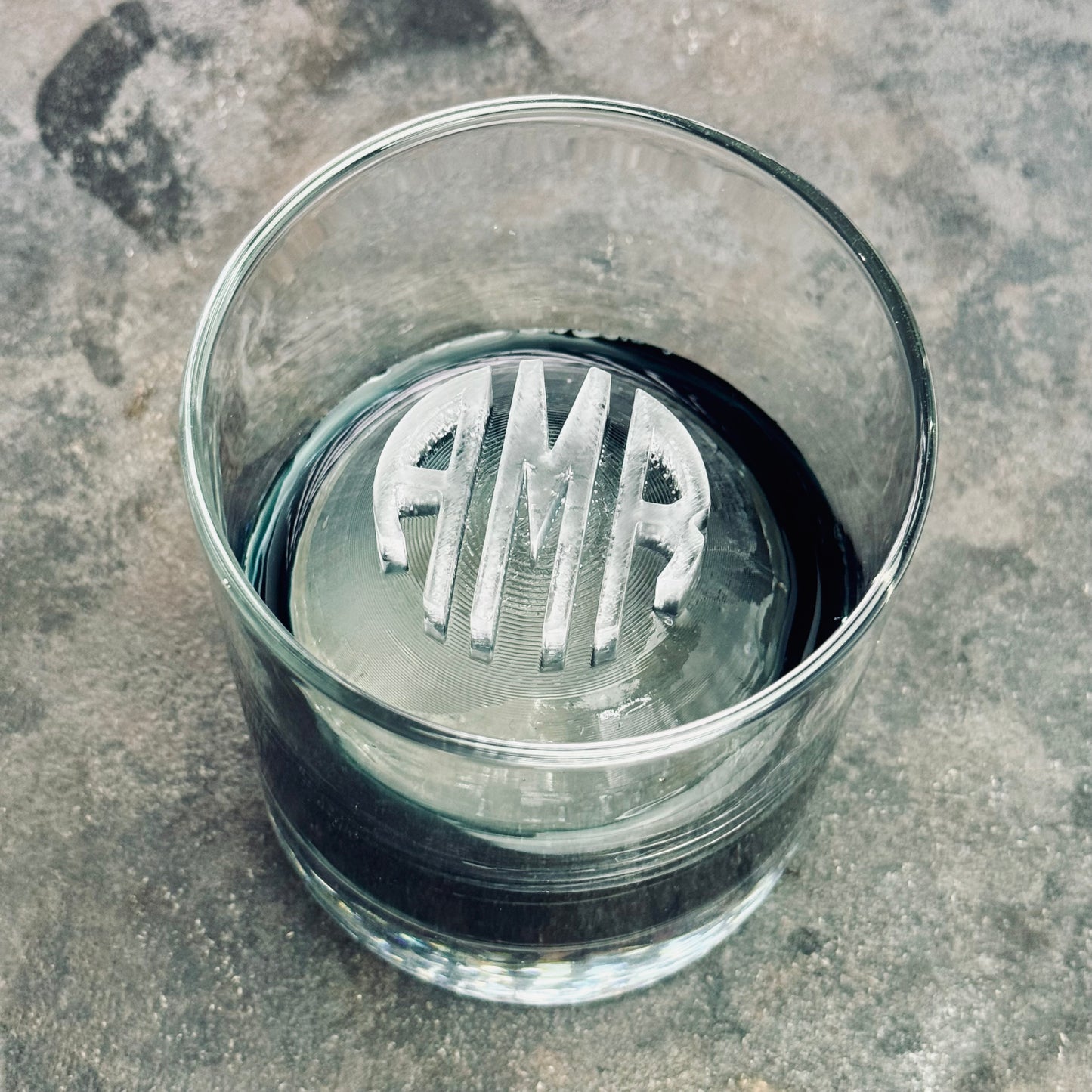 Monogram Ice Trays and Molds