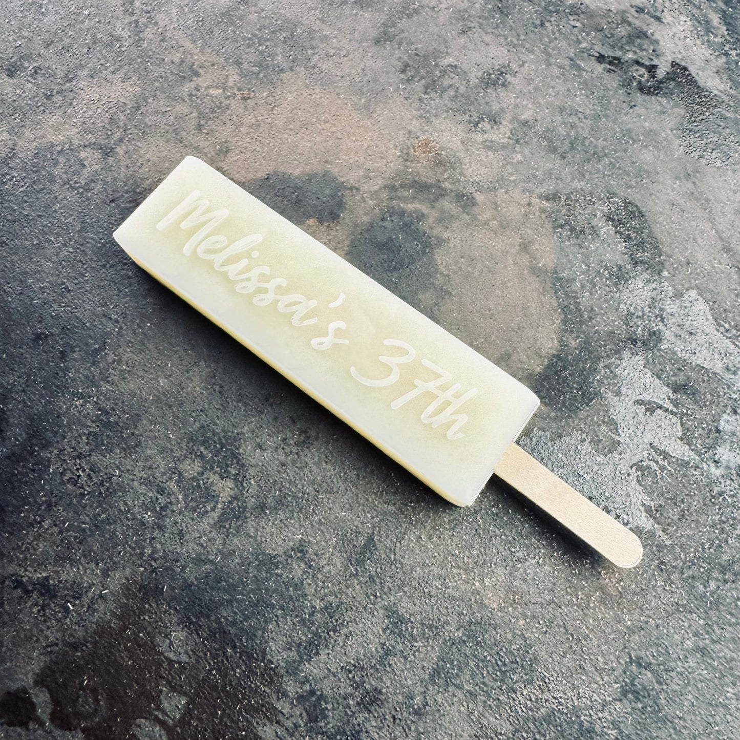 Custom Popsicle Tray - Personalized Silicone Mold (Regular)