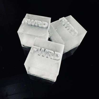 Custom Ice Tray – Text, Custom Font or Logo | Instant 3D Preview