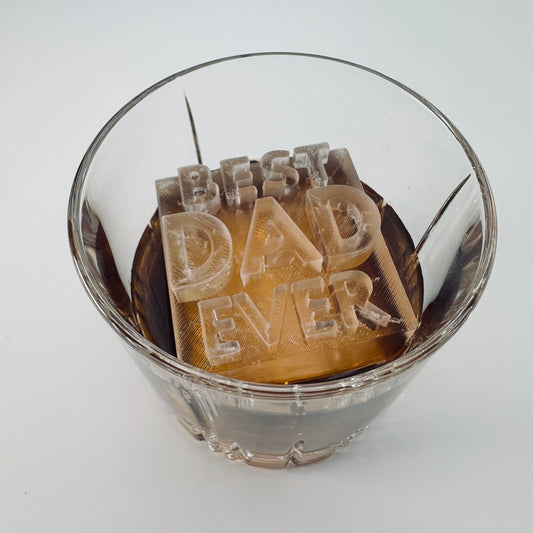 Best Dad Ever - Fathers Day Ice Tray and Molds