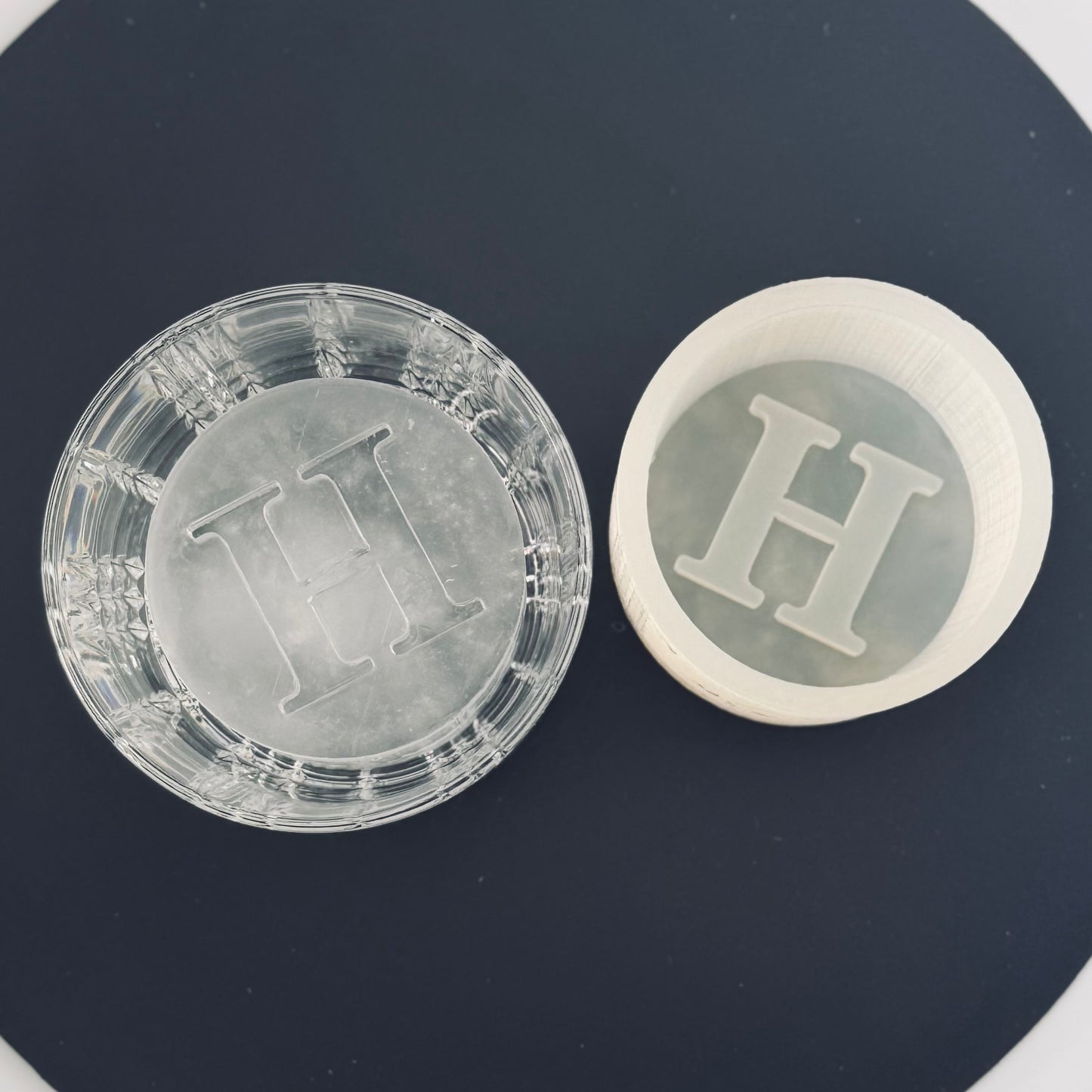 Personalized Large Cylinder Silicone Ice Tray – Custom Cocktail, Candle, and More Mold