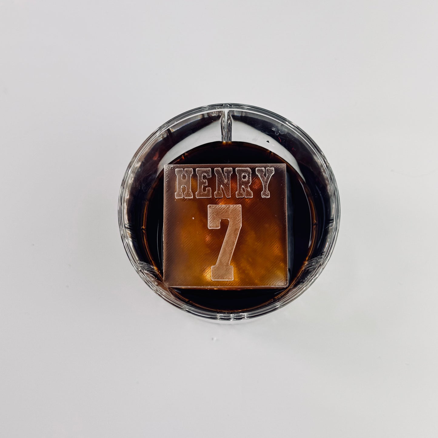 Collegiate Ice Tray – Number or Letter Whiskey Cubes