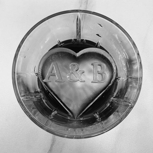 Valentine's Day Heart Ice - Customizable