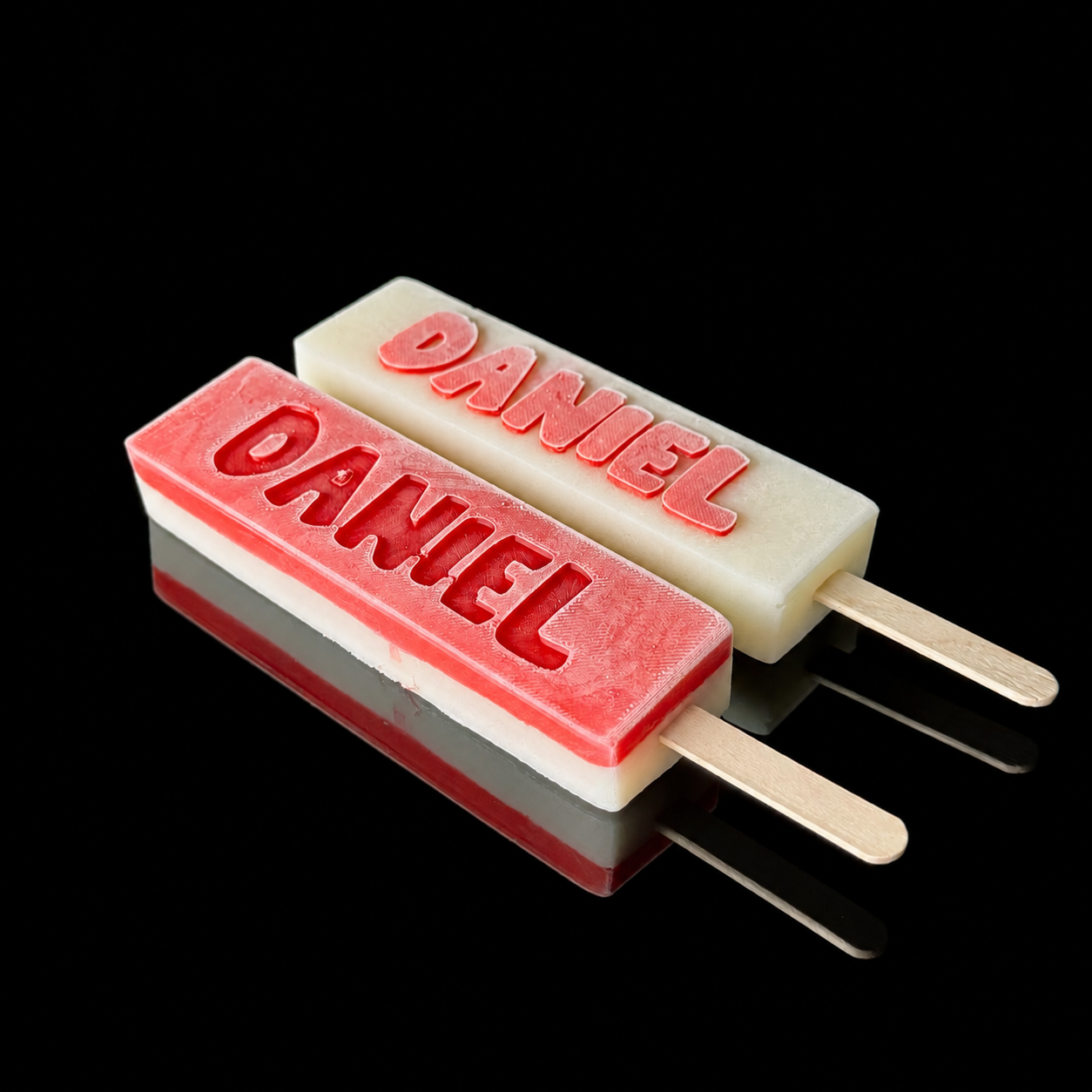 Custom Popsicle Tray - Personalized Silicone Mold (Regular)