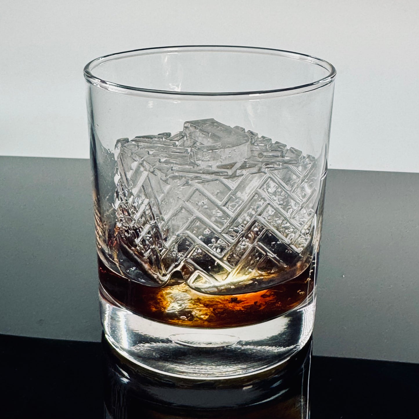 Herringbone Ice Trays - Textured Style 2.2 inches tall