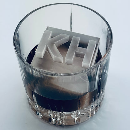 Personalized Ice Cube Trays in Manhattan Font