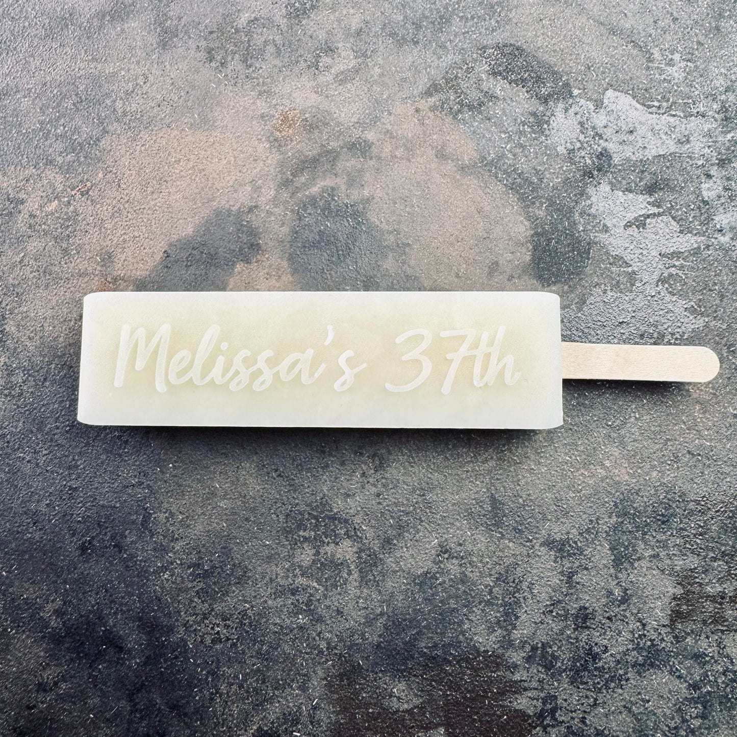 Custom Popsicle Tray - Personalized Silicone Mold (Regular)