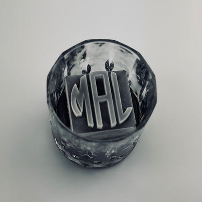 Monogram Ice Trays and Molds