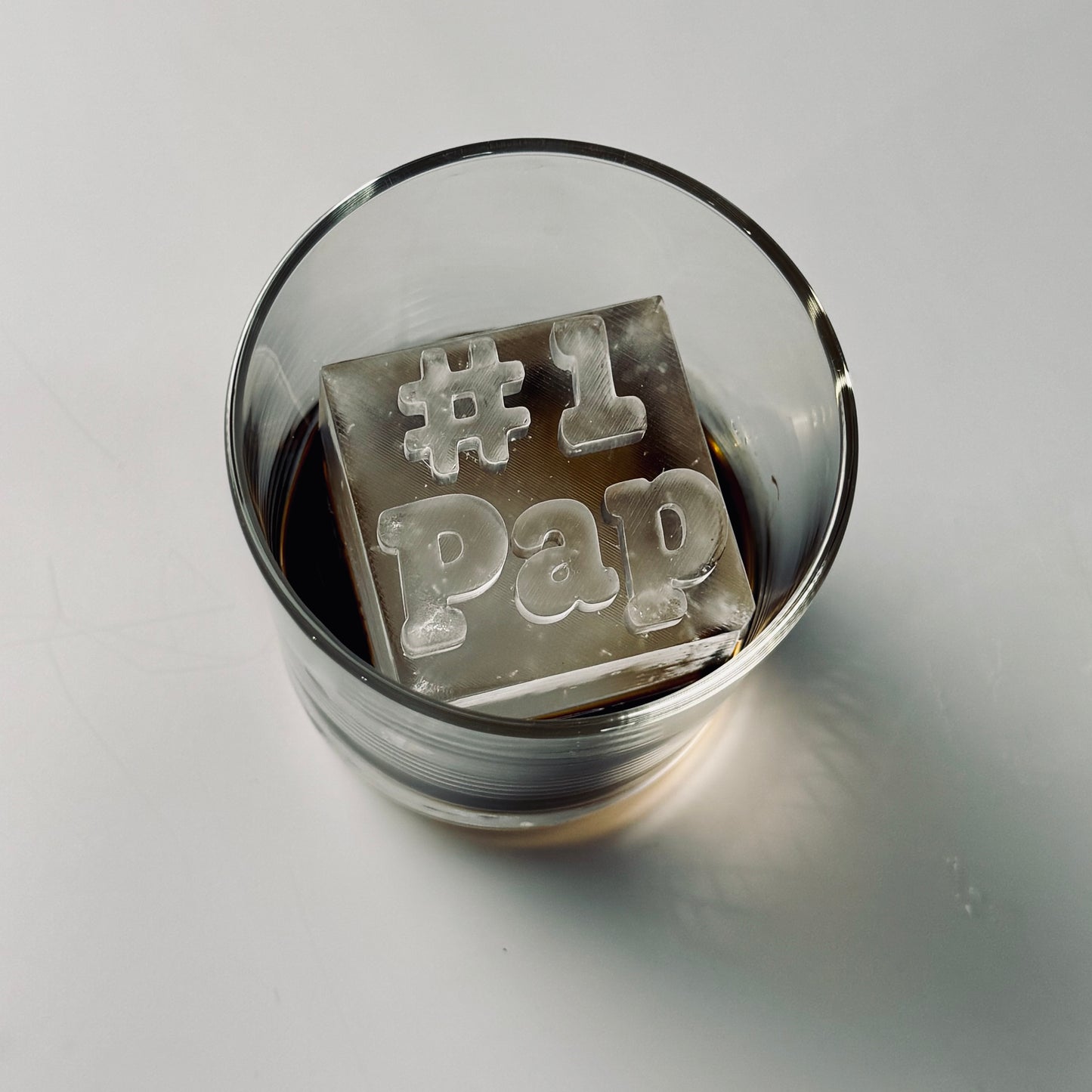 Fathers Day Ice Tray and Molds - Customizable Message